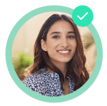 Latin Woman Smiling